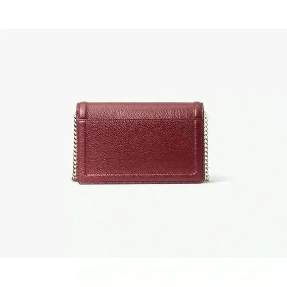 Kate Spade  Knott Flap Crossbody K6830 AUTUMN RED - Picture 3 of 8